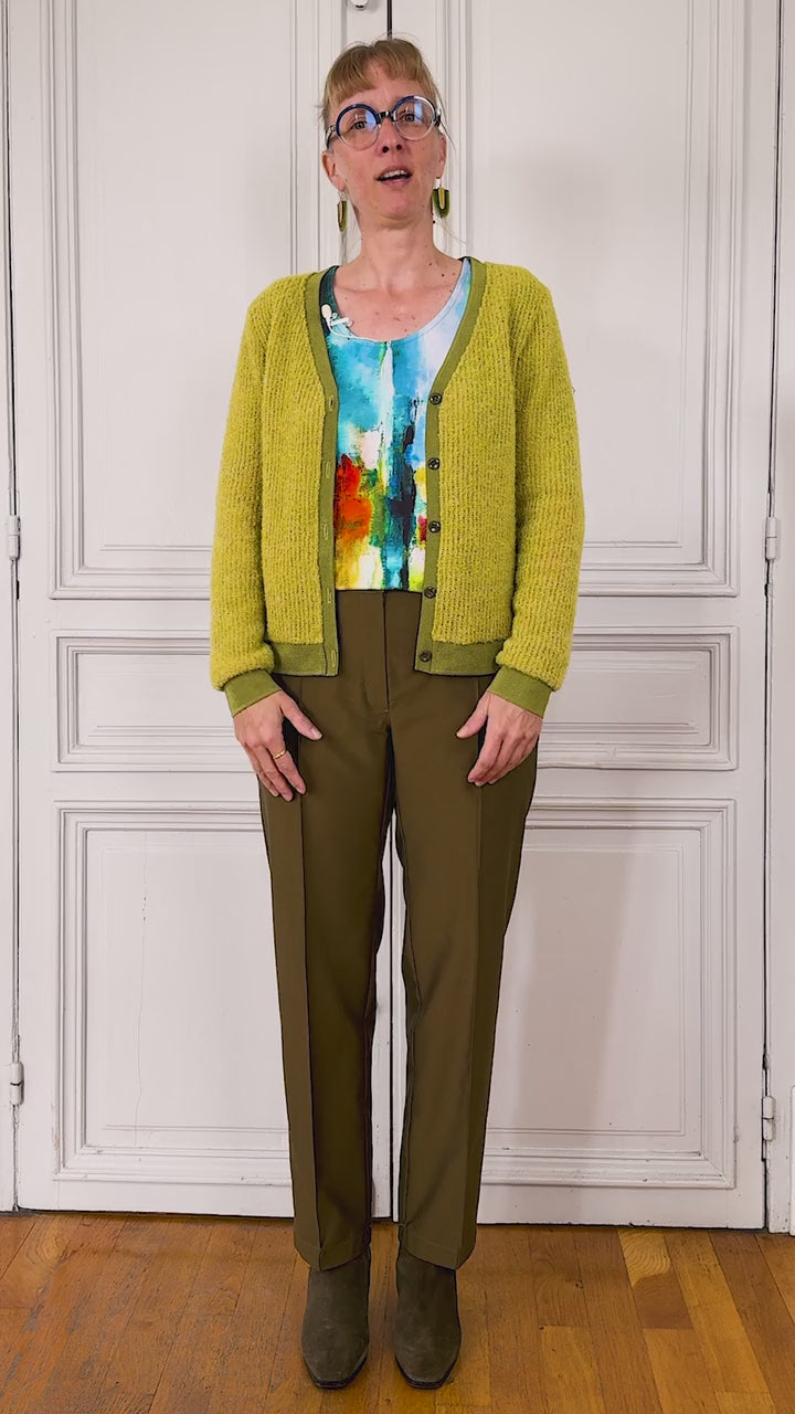 LE CARDIGAN TRICOTÉ