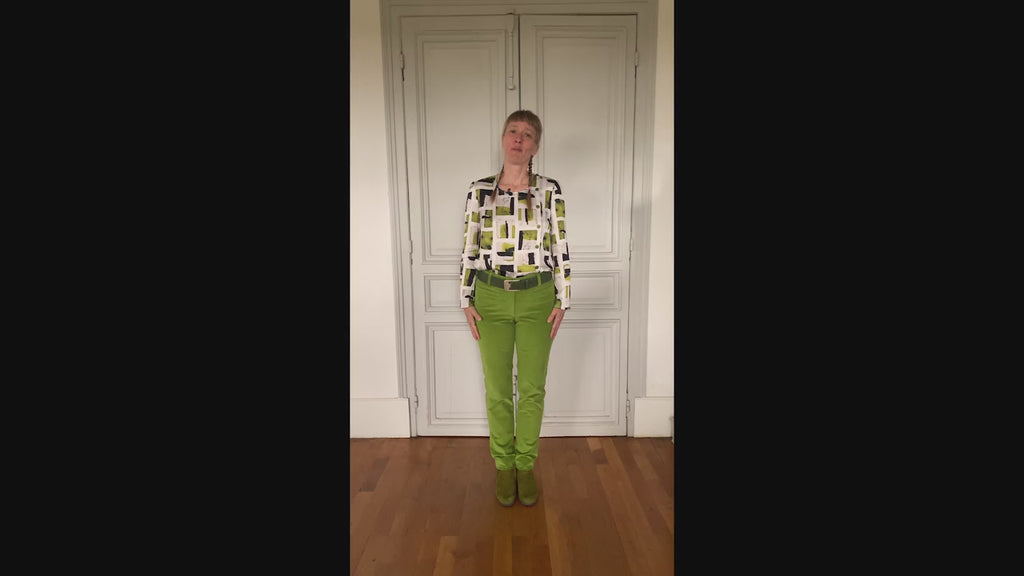 CDB FRAGMENTS LE PANTALON EN VELOURS-