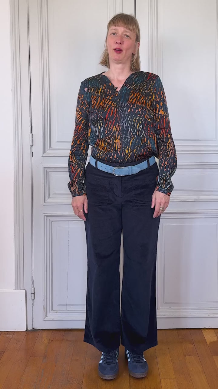 LE PANTALON EN VELOURS