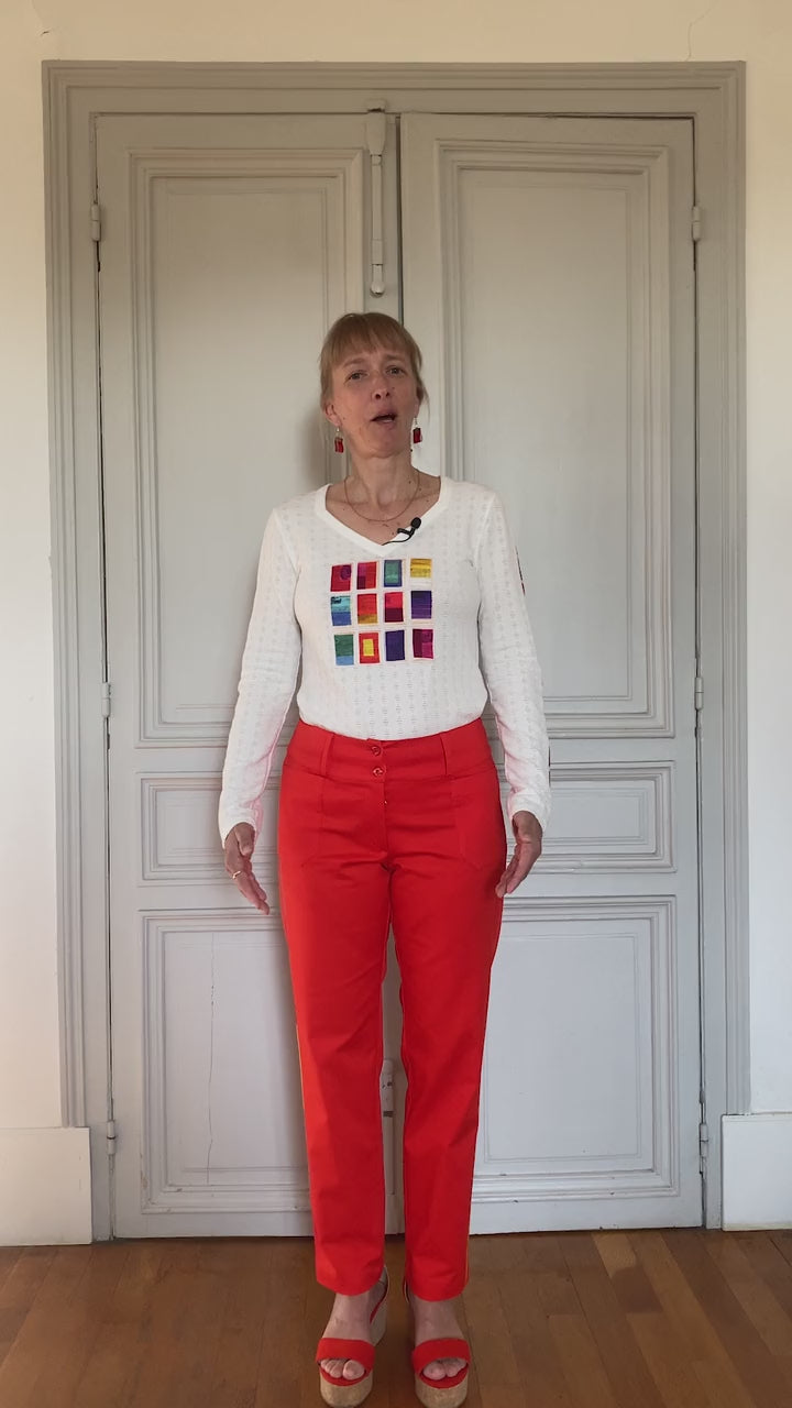 CDB LE PANTALON BRODÉ