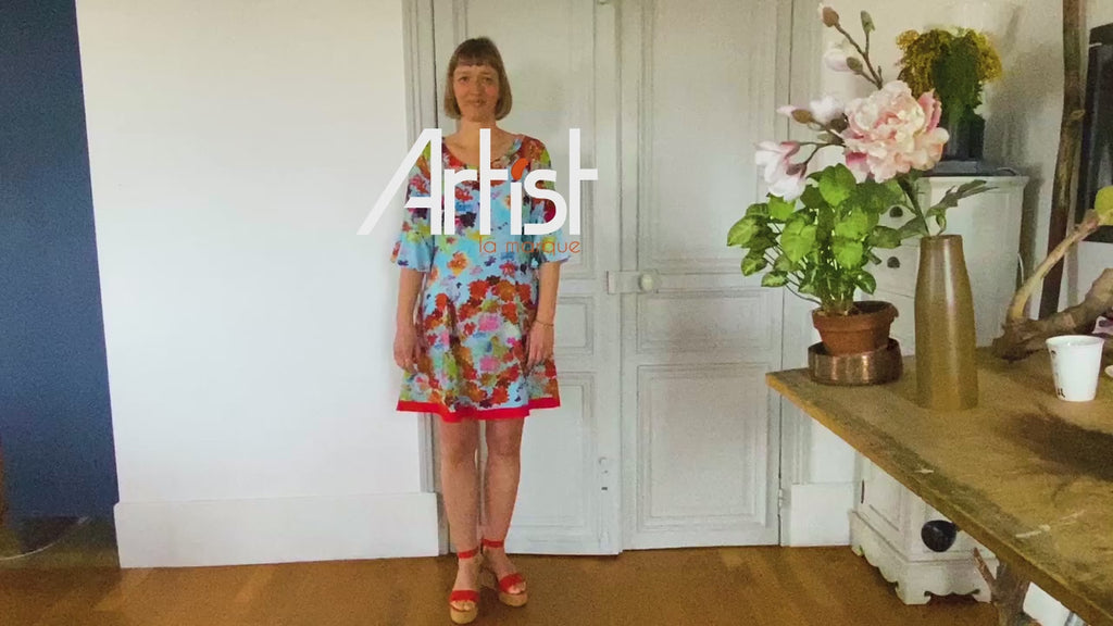 ROBE COURTE BOTANIA
