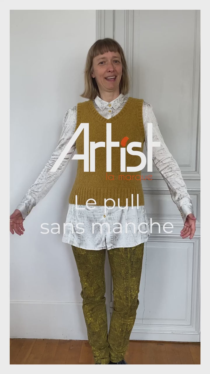 Le pull sans manches