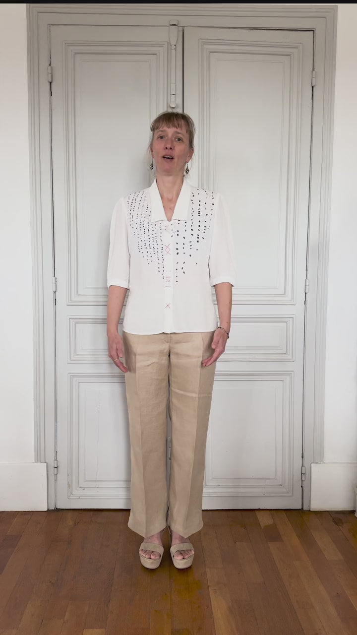 LA BLOUSE AU FIL DE LIN