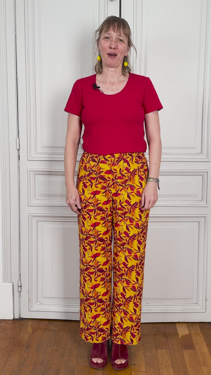 CDB LE PANTALON IMPRIMÉ