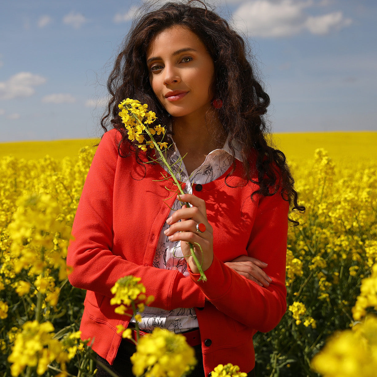 THE KNITTED CARDIGAN | THE WILD GRASS