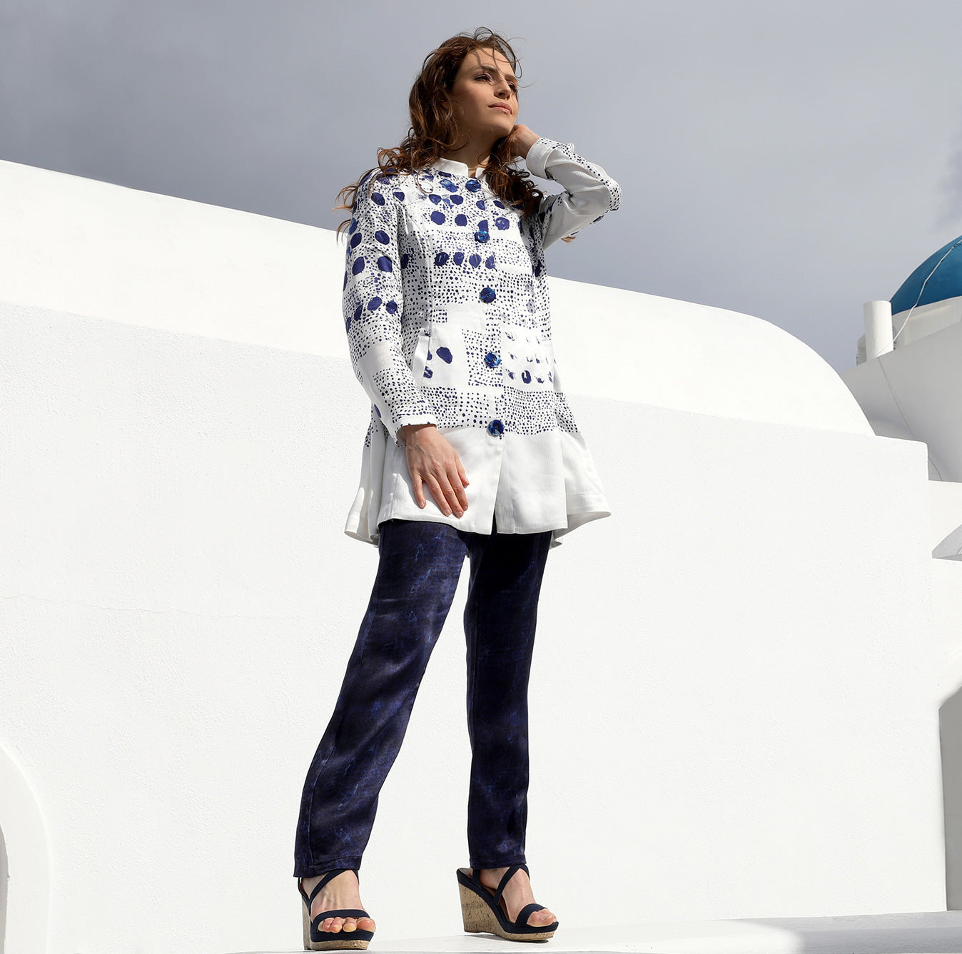 THE LONG COAT | GET LOST IN THE BLUE