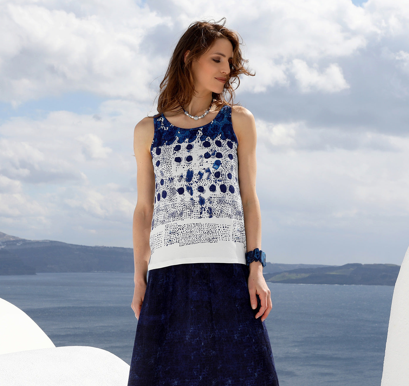 THE JERSEY TANK TOP | GET LOST IN THE BLUE