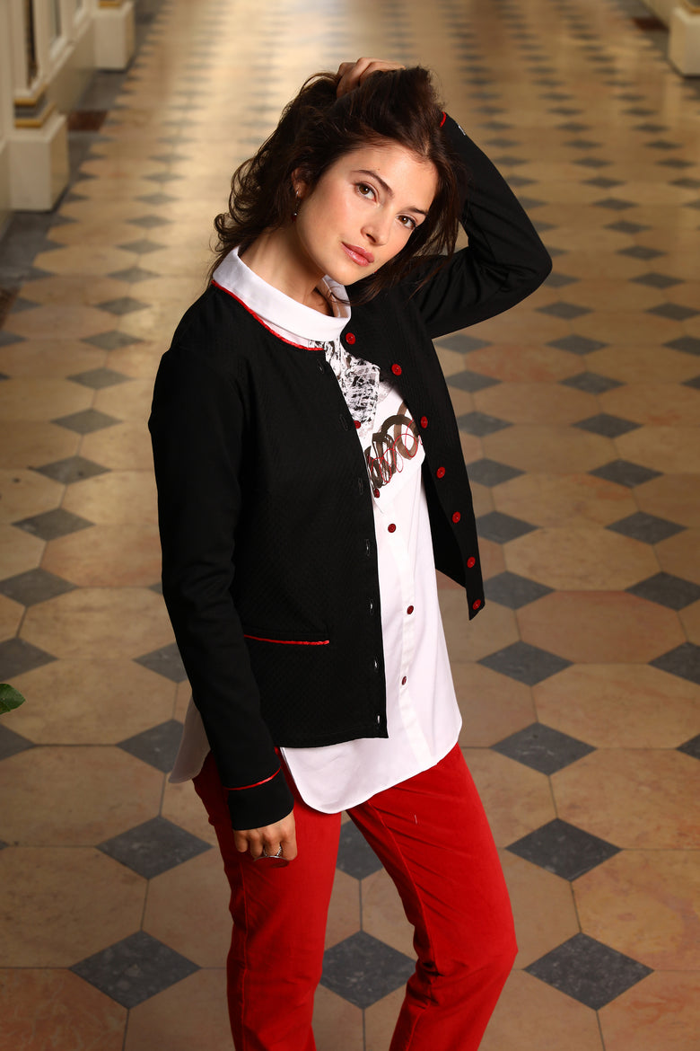 vêtement artist la marque cardigan-origine