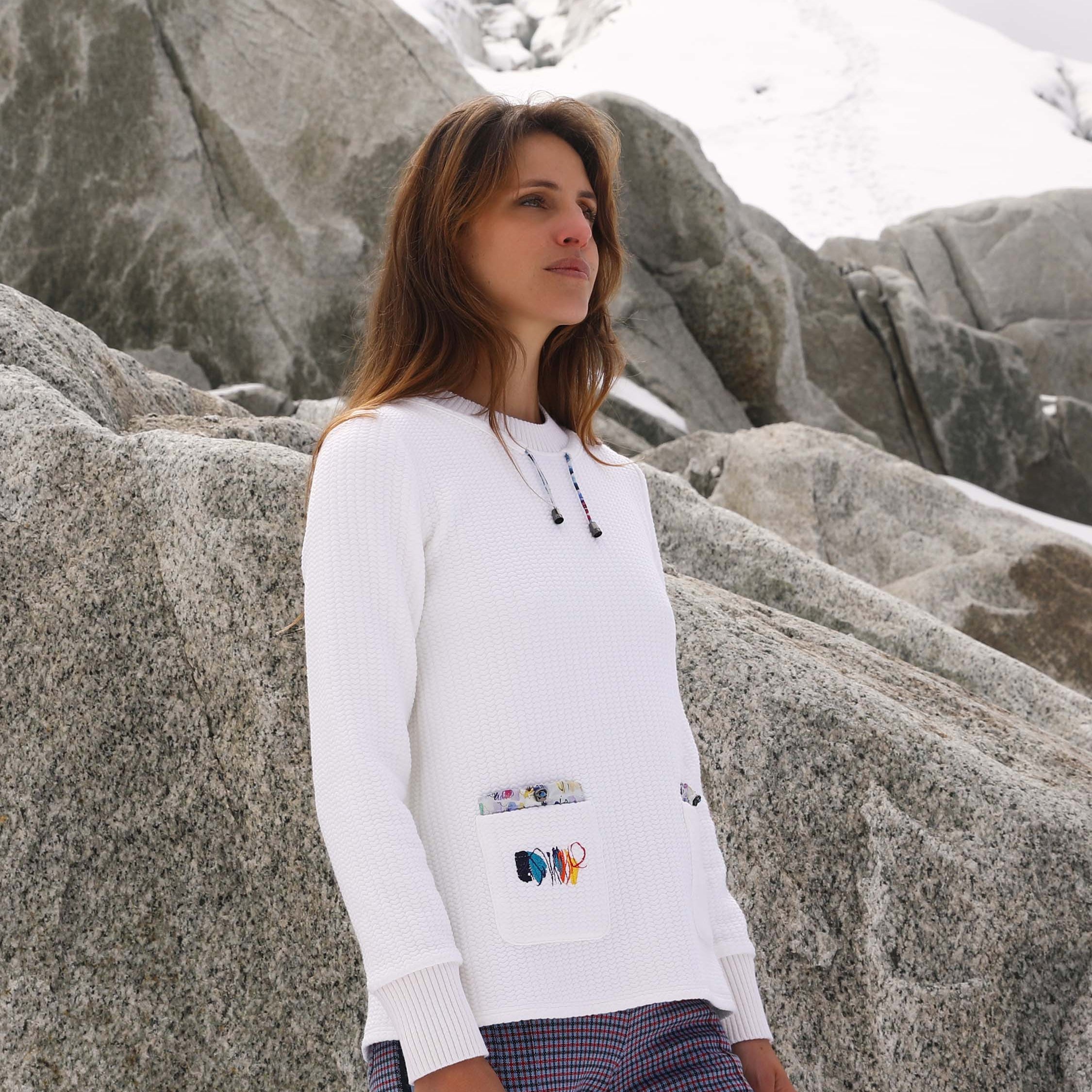 THE PLAIN SWEATER | OF ICE AND COLORS