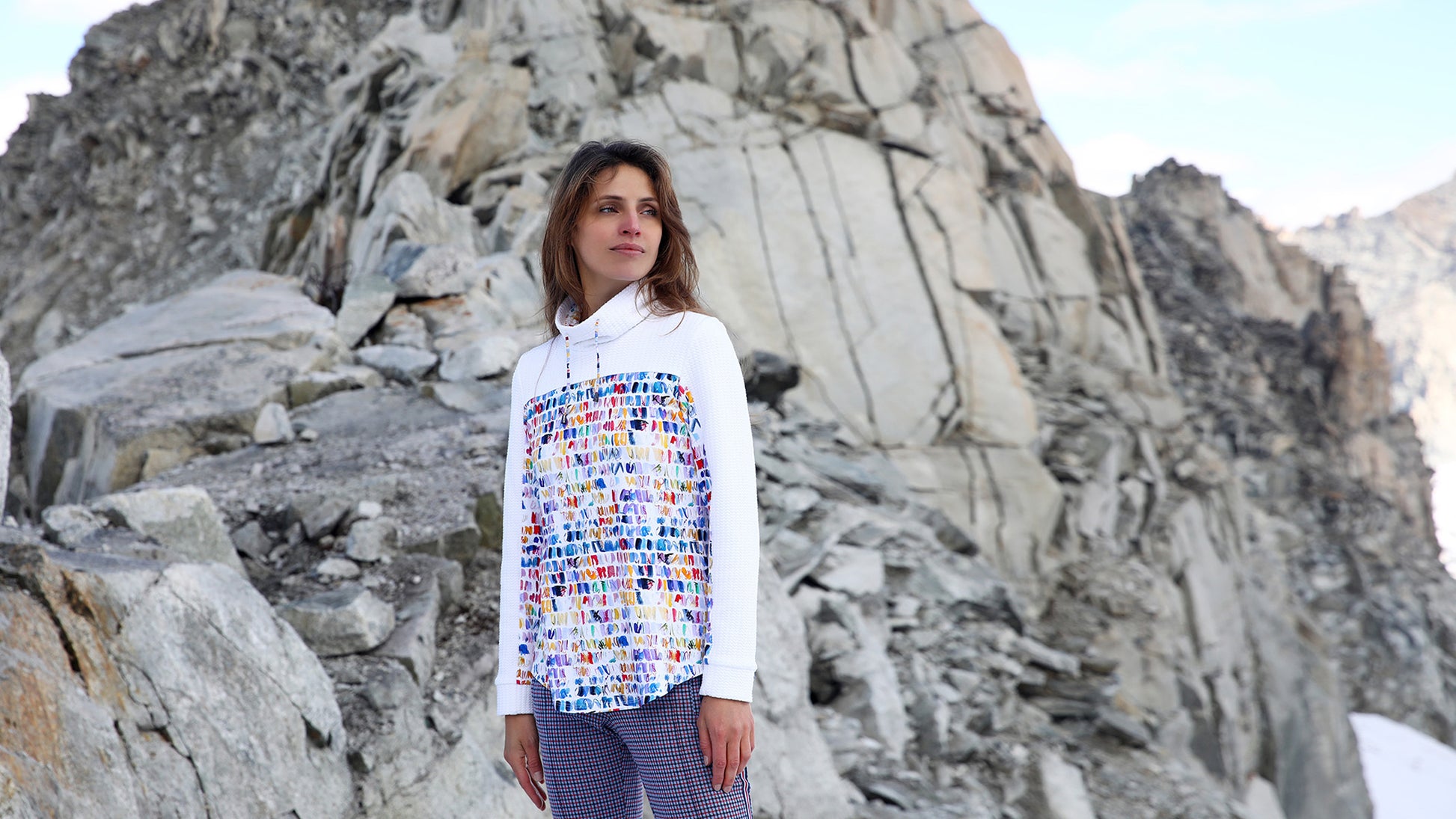 LE PULL IMPRIMÉ | DE GLACE ET DE COULEURS