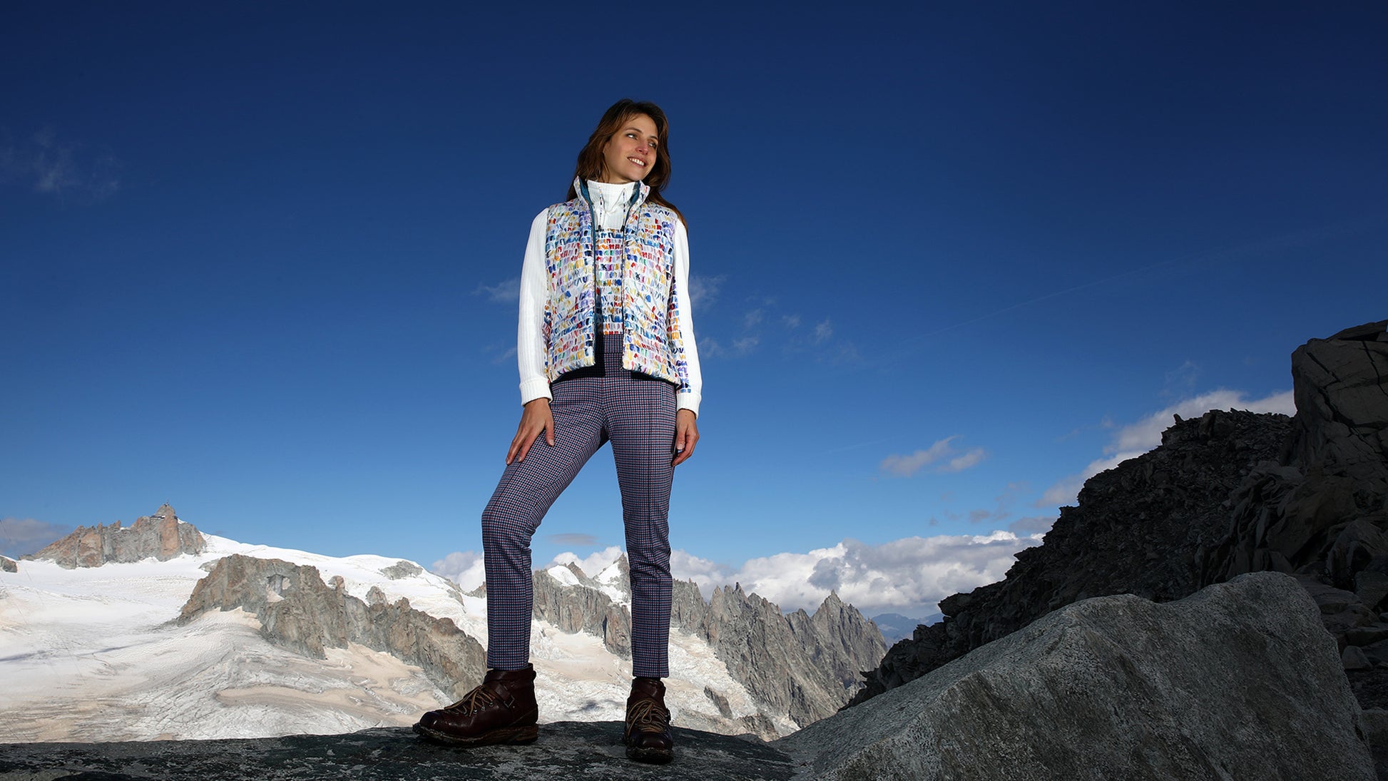 LA DOUDOUNE SANS MANCHES | DE GLACE ET DE COULEURS