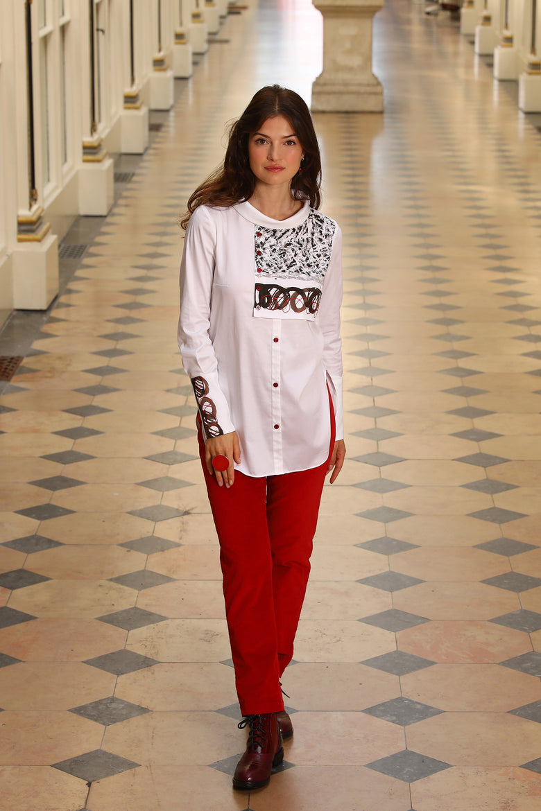 vêtement artist la marque blouse-origine