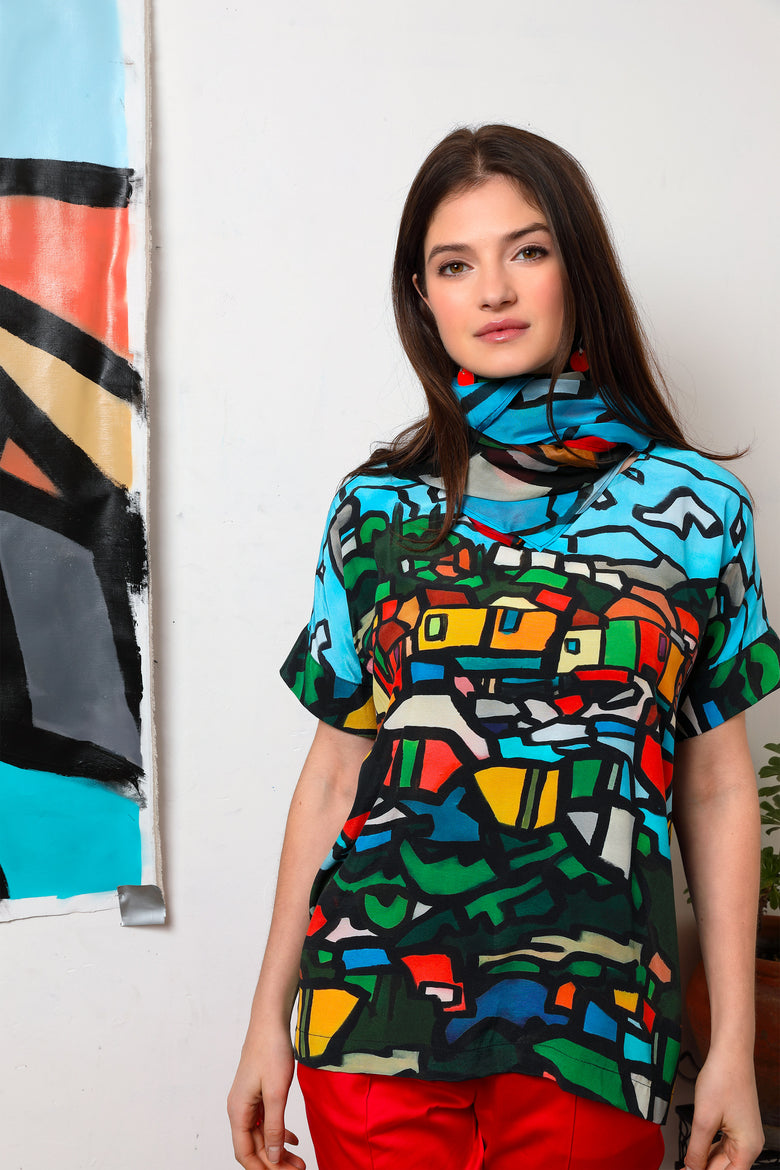 vêtement artist la marque foulard-pdc