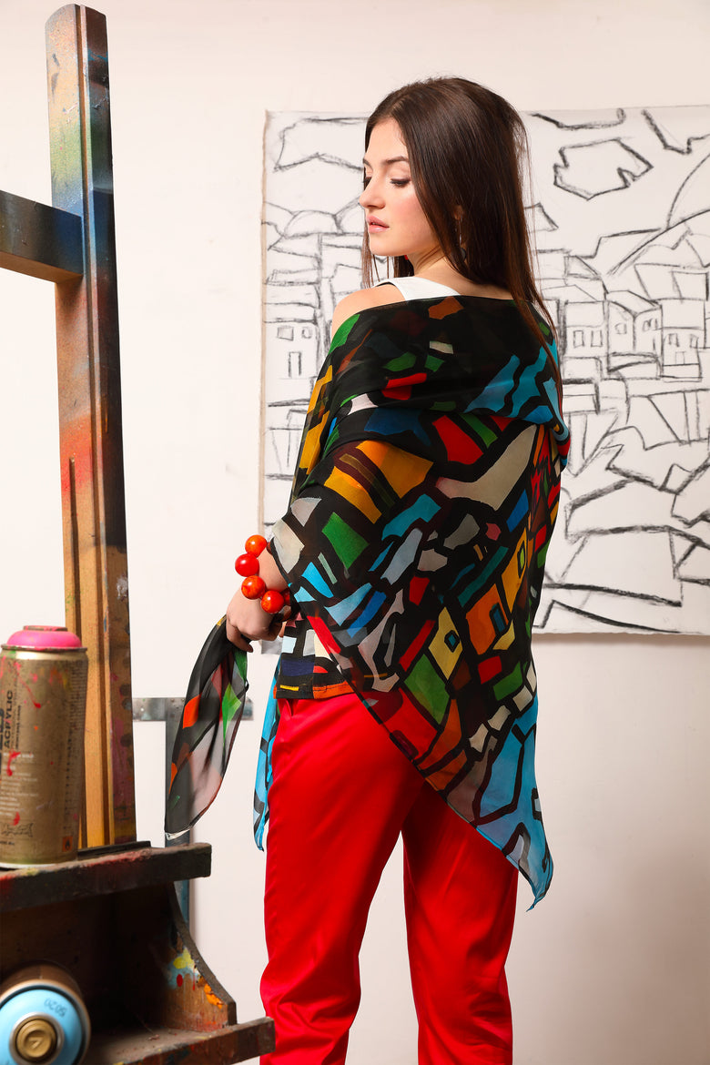 vêtement artist la marque foulard-pdc