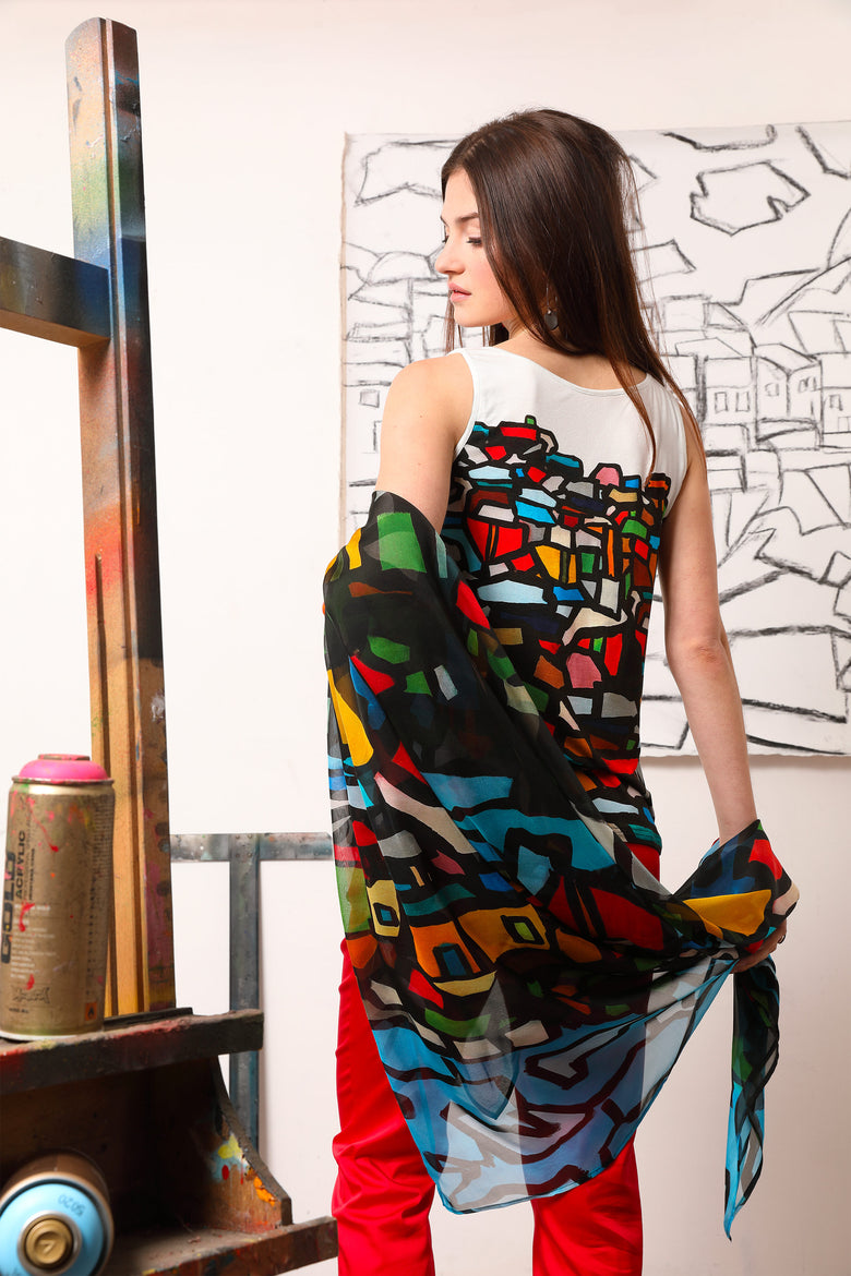 vêtement artist la marque foulard-pdc