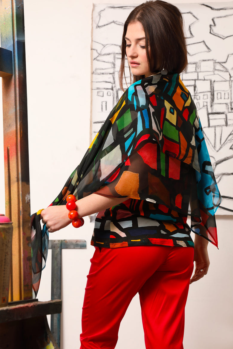 vêtement artist la marque foulard-pdc