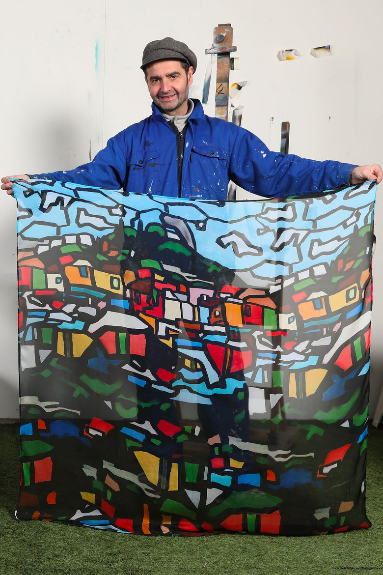 vêtement artist la marque foulard-pdc