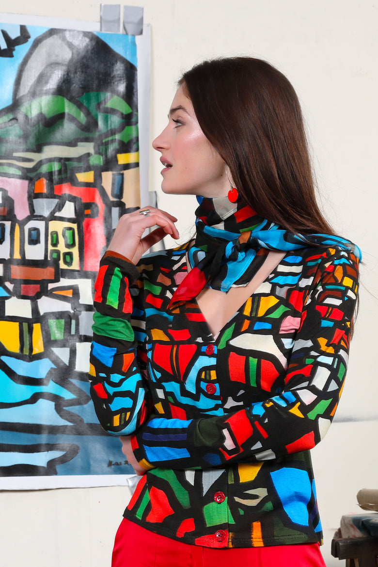 vêtement artist la marque foulard-pdc