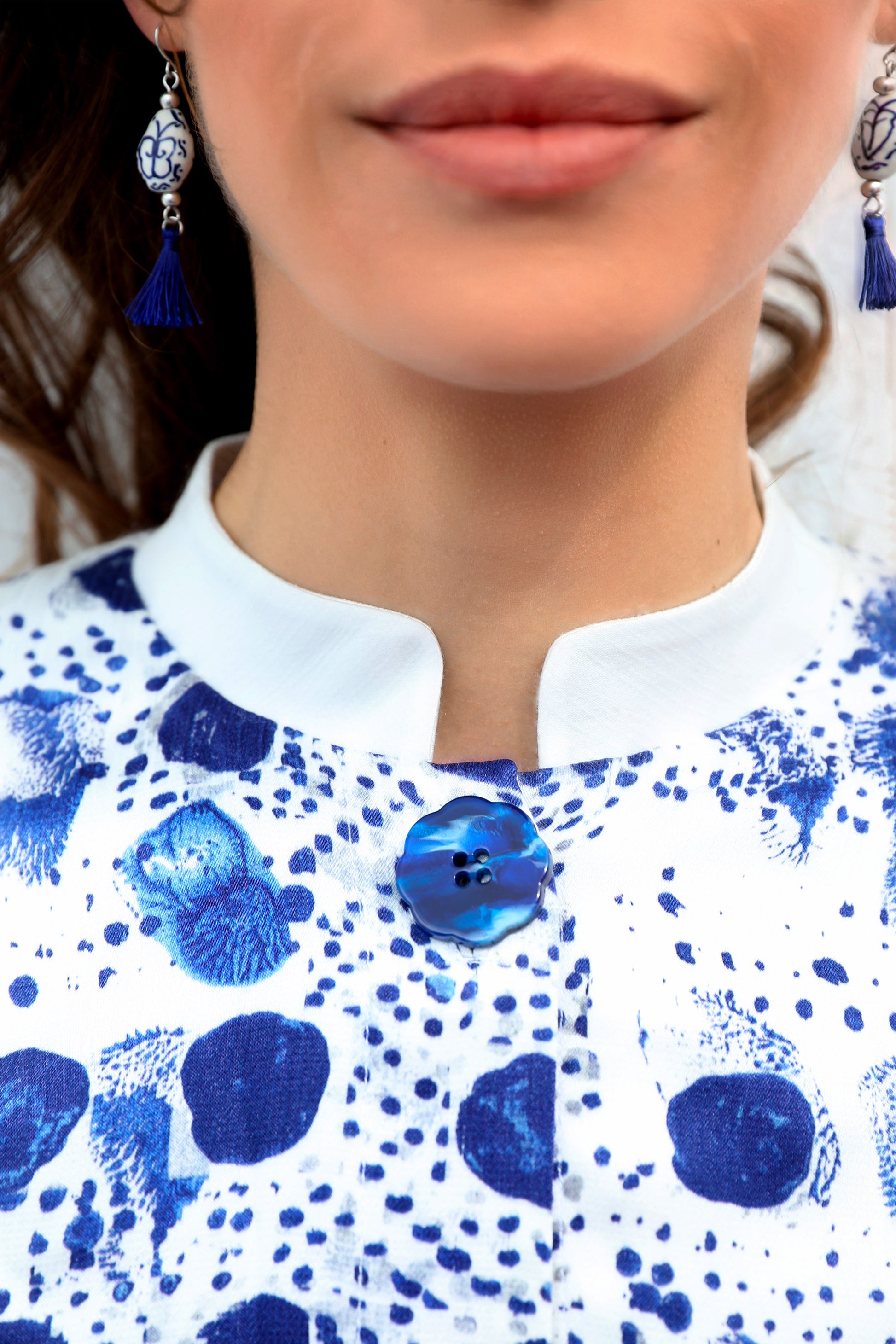 LA VESTE LONGUE | SE PERDRE DANS LE BLEU