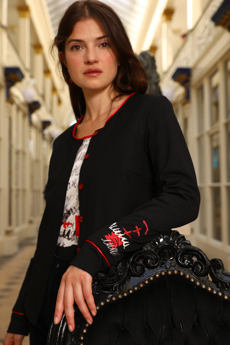 vêtement artist la marque cardigan-origine