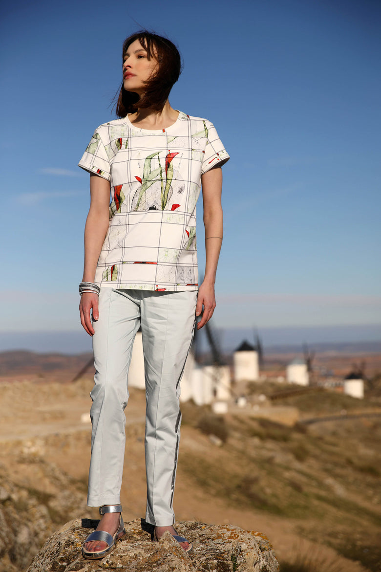 vêtement artist la marque top-manches-courtes-eclosion