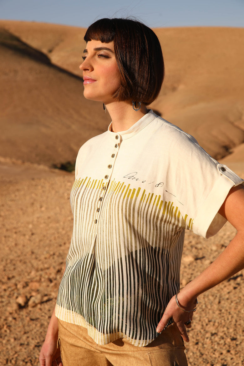 vêtement artist la marque blouse-safari