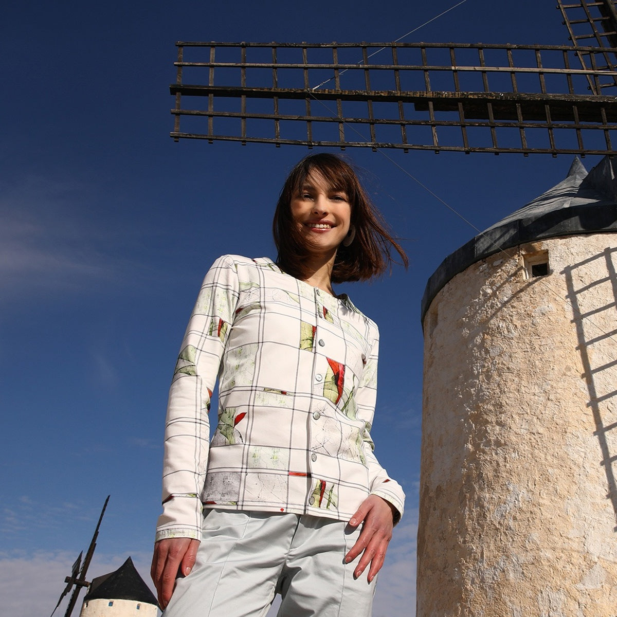 LE CARDIGAN IMPRIMÉ | ECLOSION