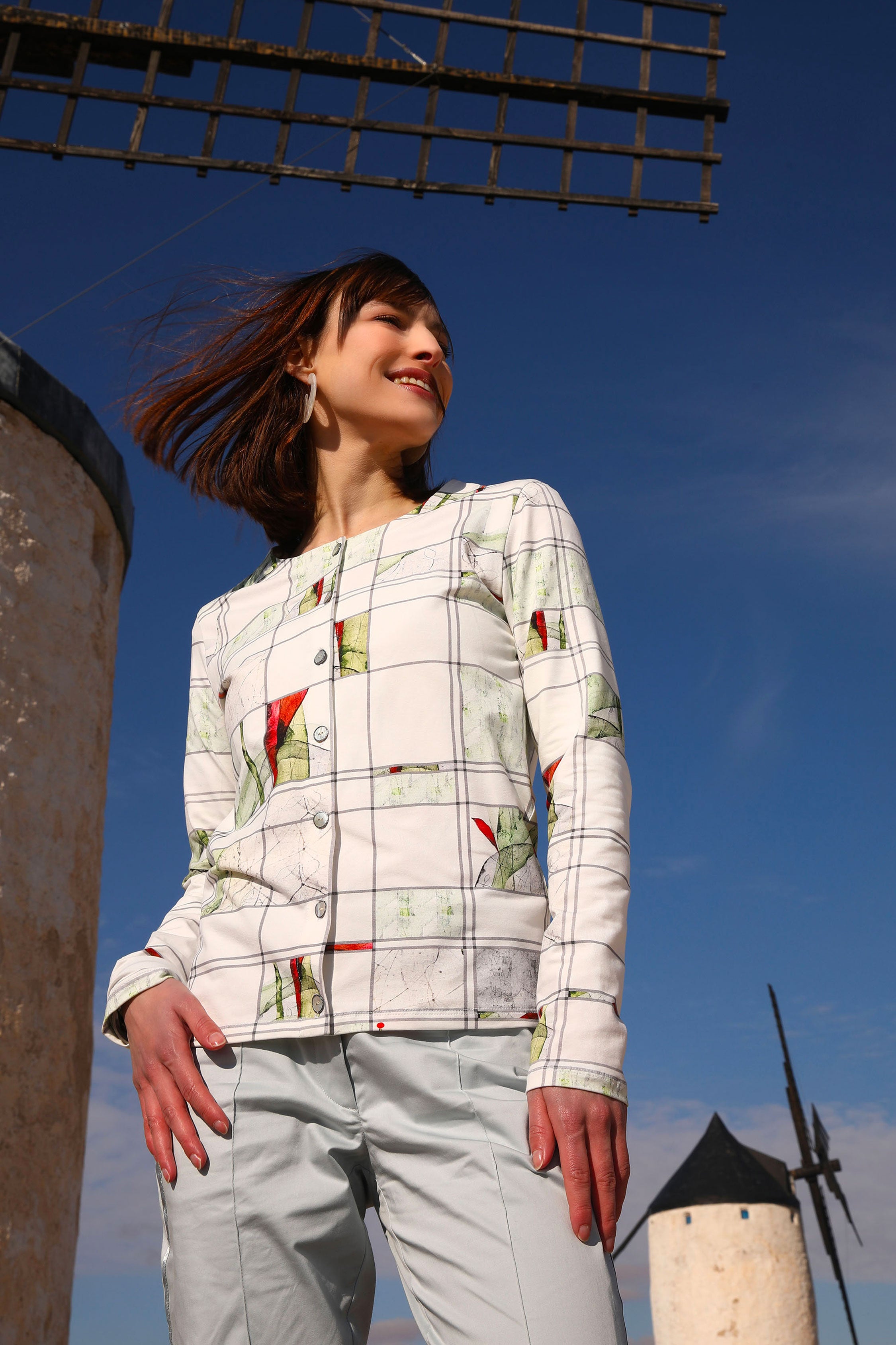 THE PRINTED CARDIGAN | ECLOSION