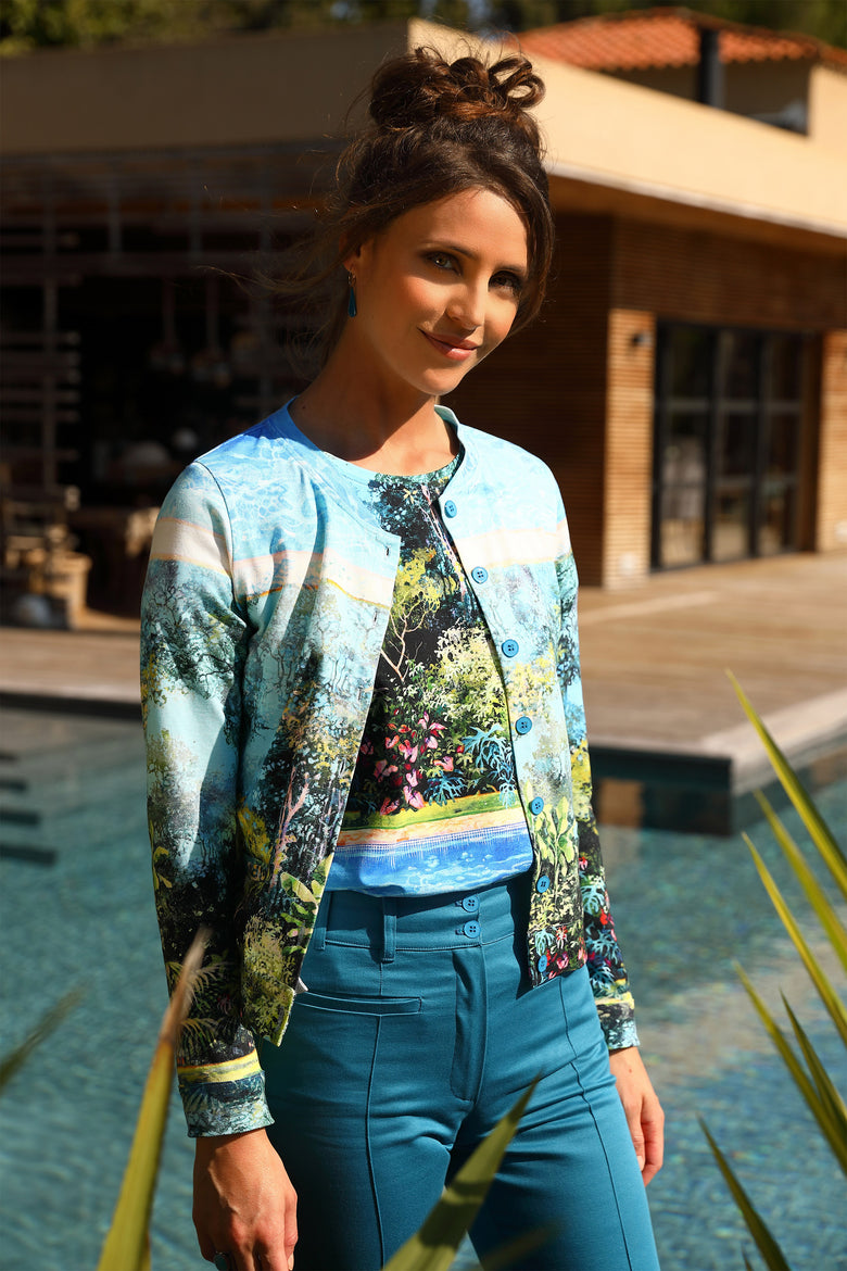 vêtement artist la marque cardigan-wonderland