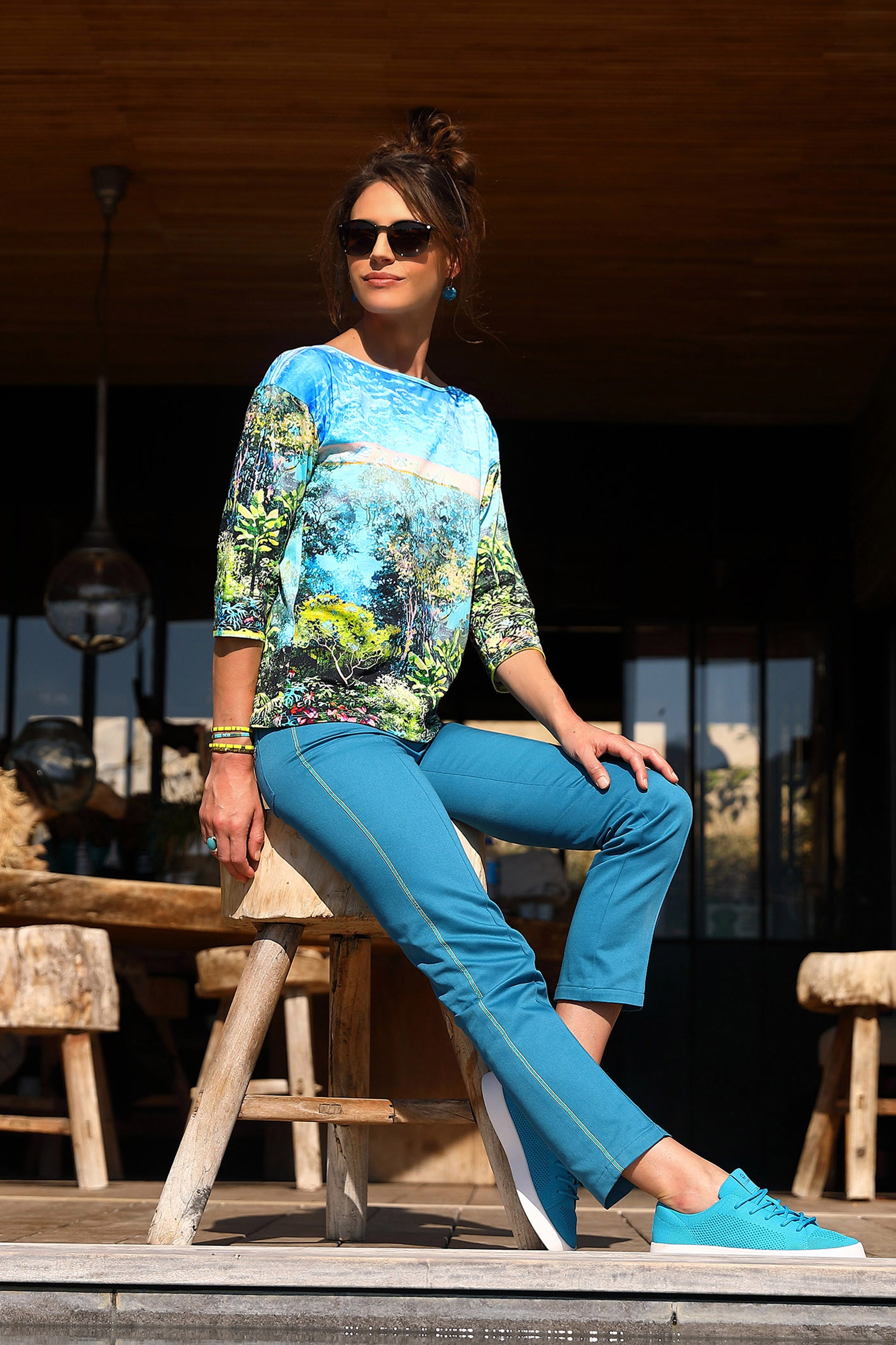 LE TOP MANCHES 3/4 | WONDERLAND