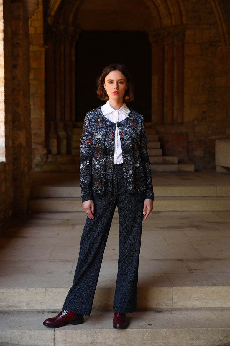 vêtement artist la marque cardigan-tapisserie
