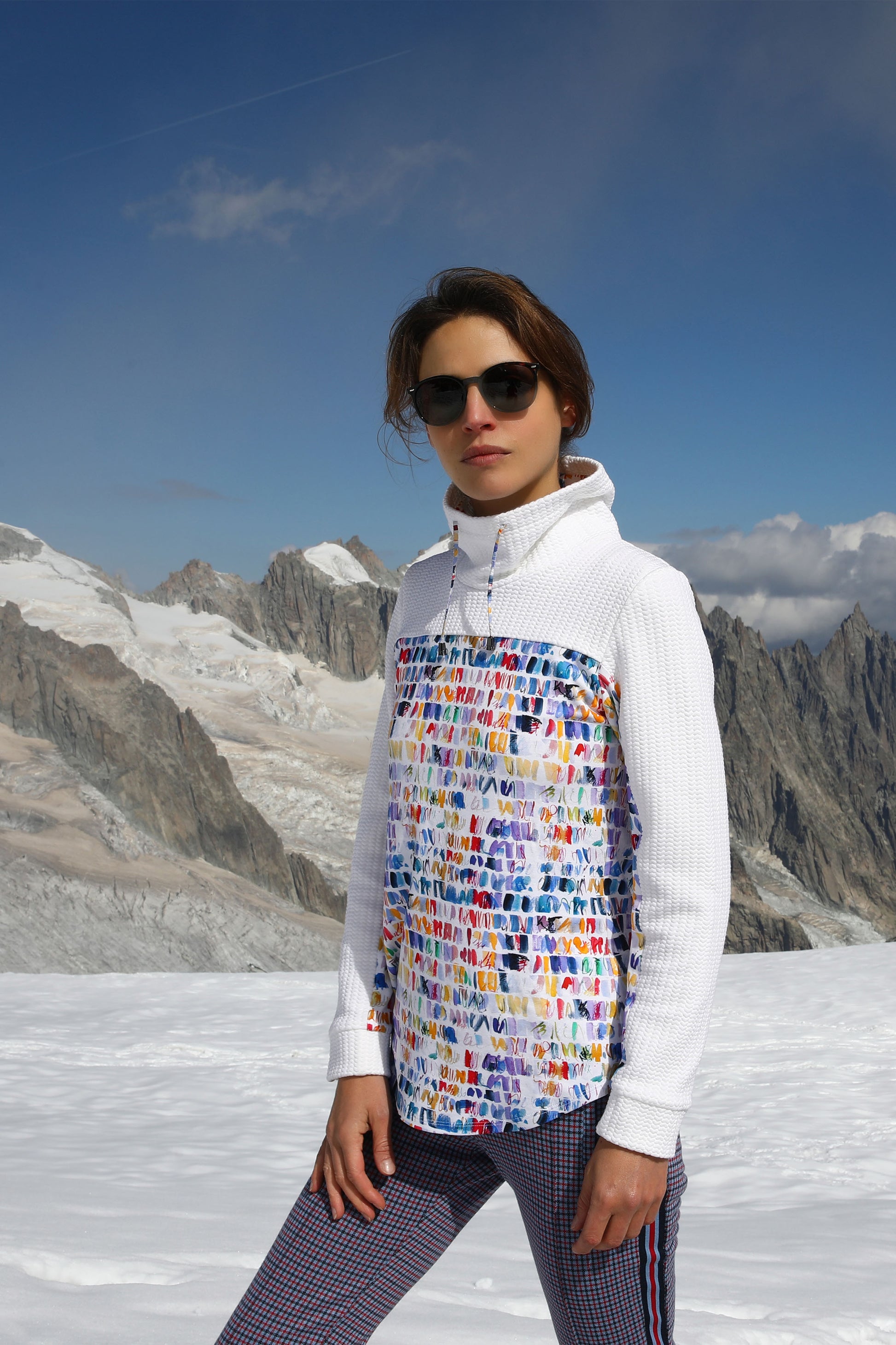 LE PULL IMPRIMÉ | DE GLACE ET DE COULEURS