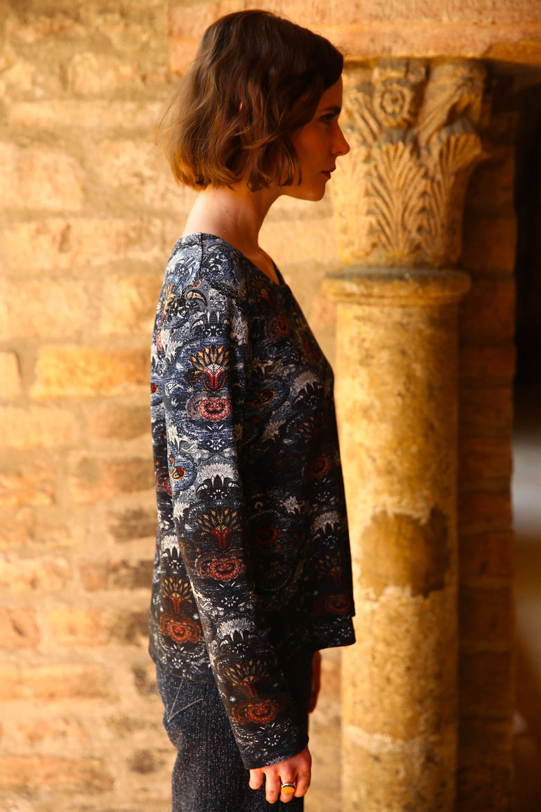 vêtement artist la marque cardigan-tapisserie