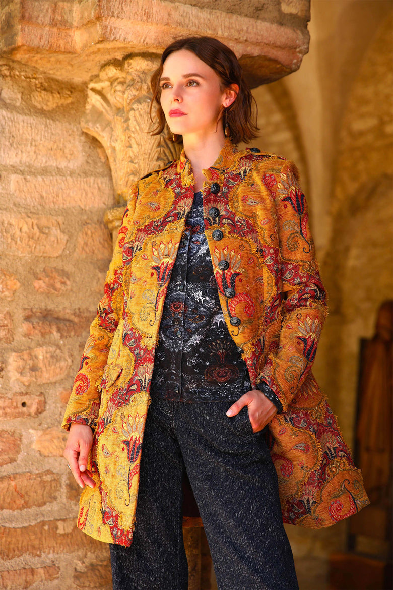 vêtement artist la marque cardigan-tapisserie
