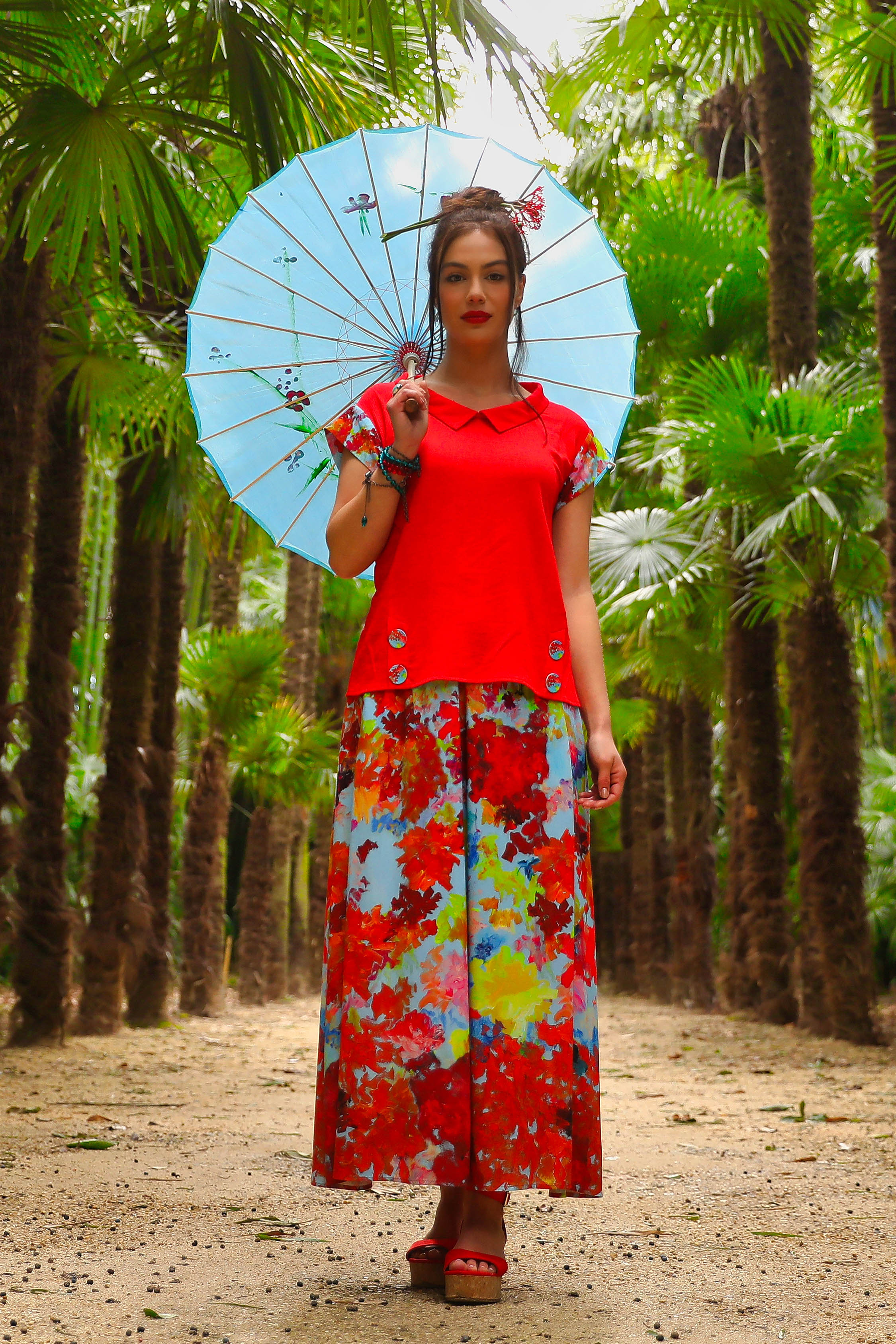 THE LONG SKIRT | BOTANICAL