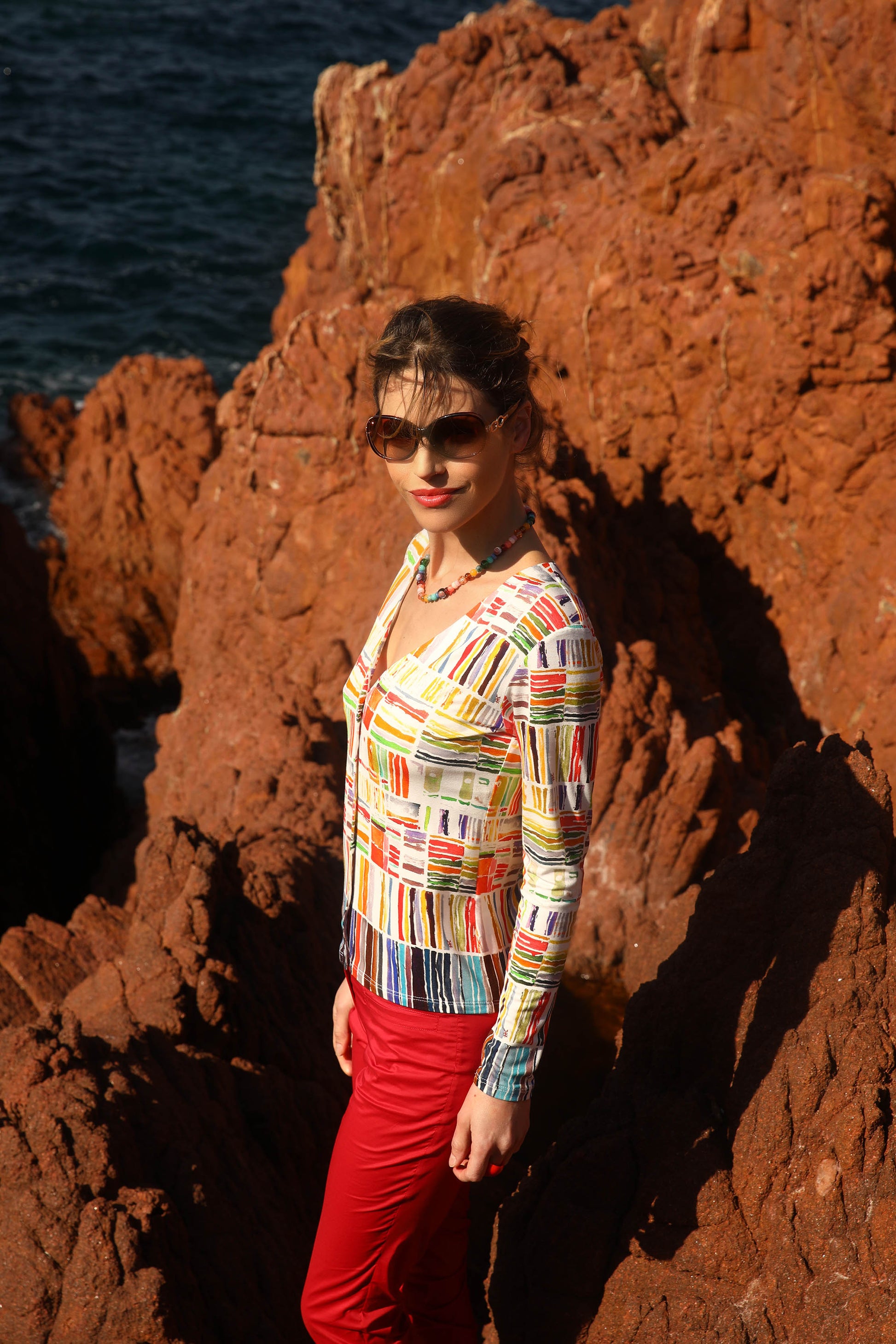 LE CARDIGAN IMPRIMÉ | ROMANCE