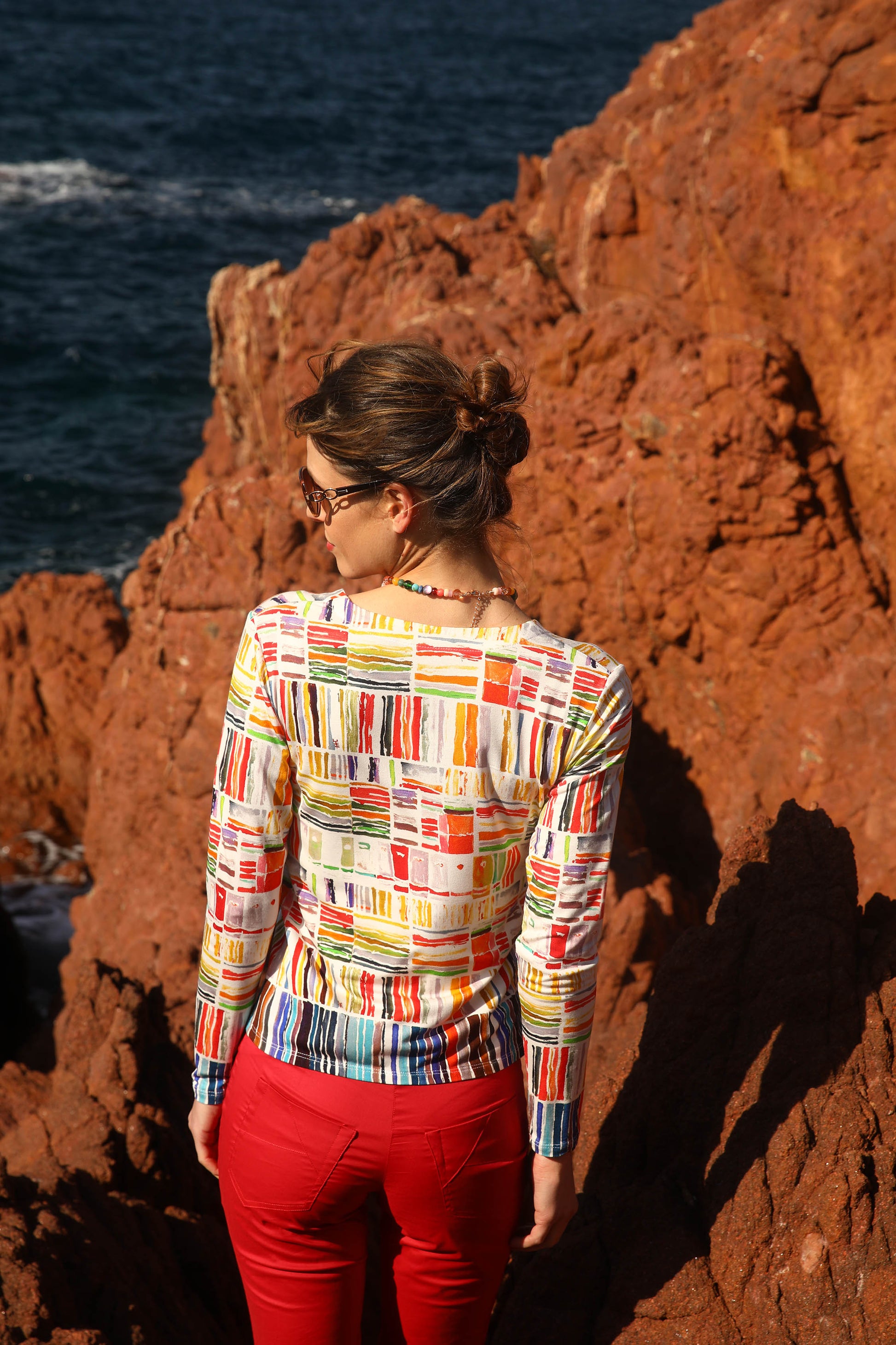 LE CARDIGAN IMPRIMÉ | ROMANCE
