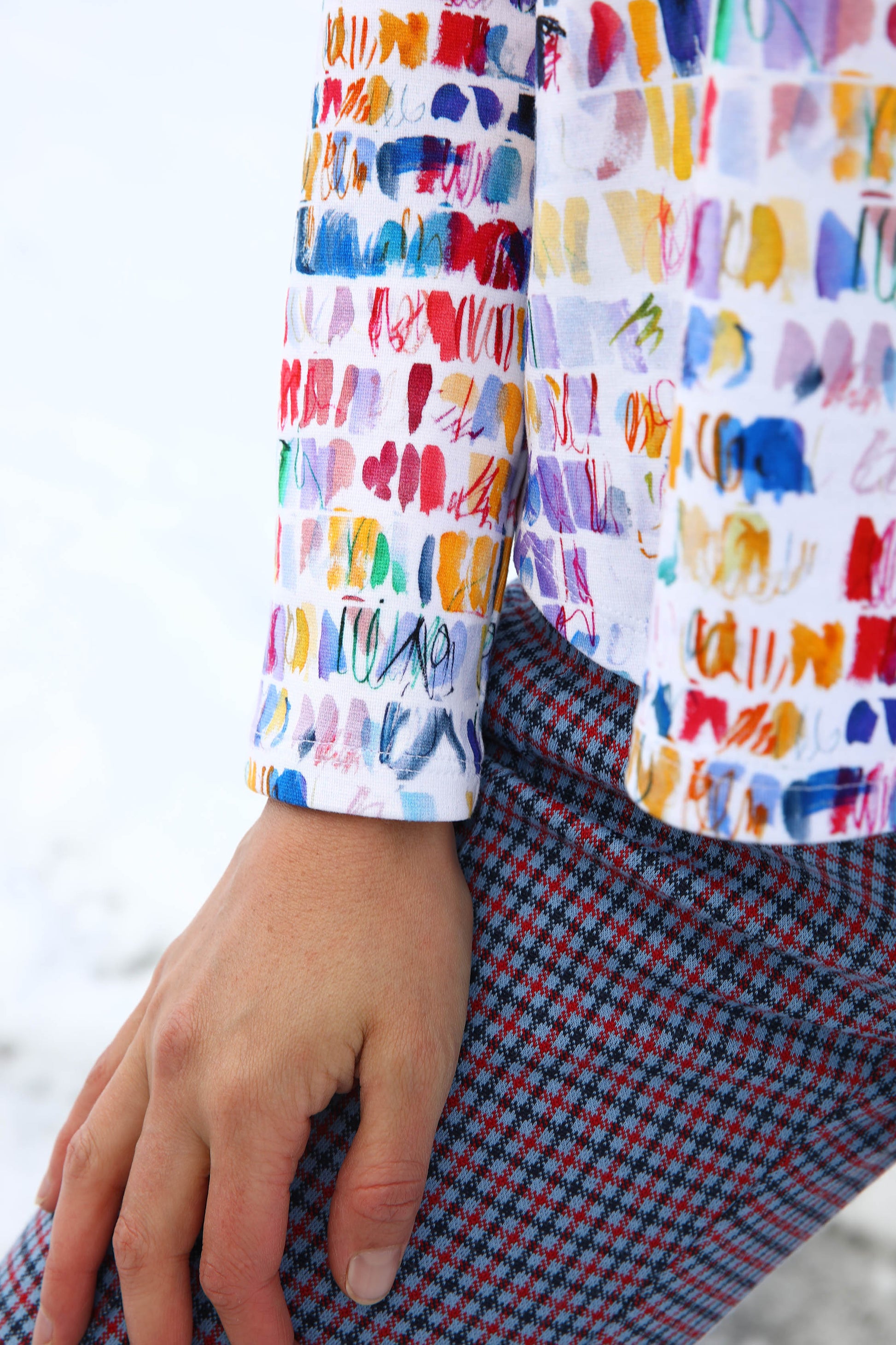 THE PRINTED TOP | OF ICE AND COLORS