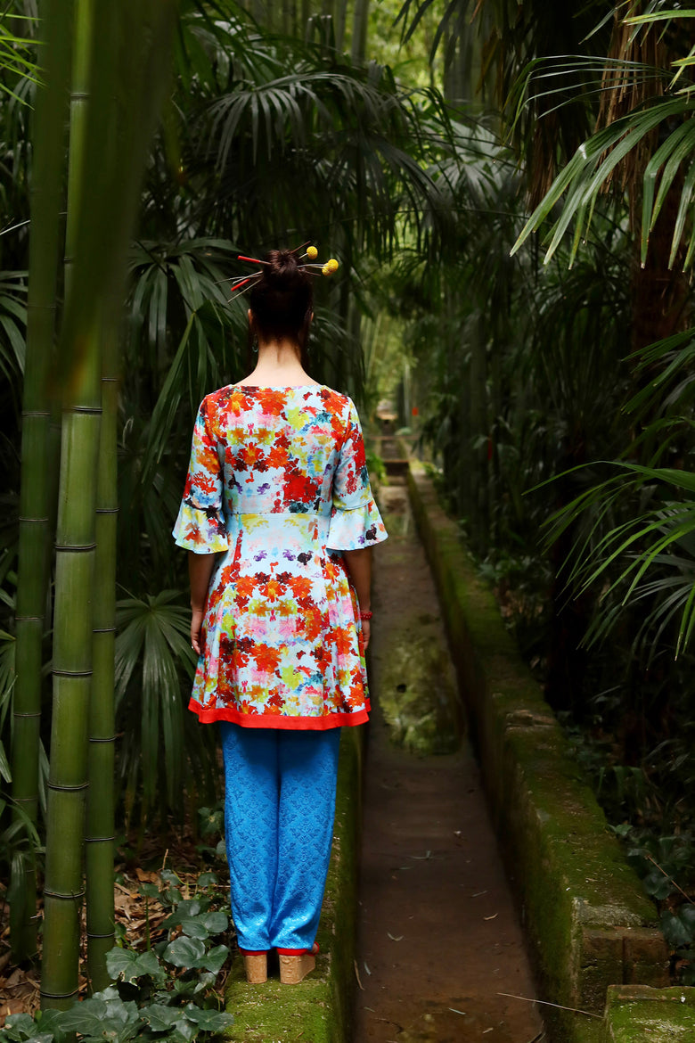 vêtement artist la marque robe-courte-botania