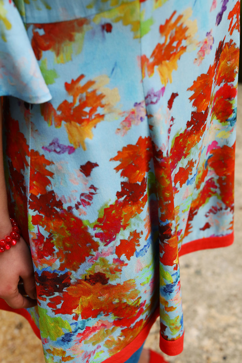 vêtement artist la marque robe-courte-botania