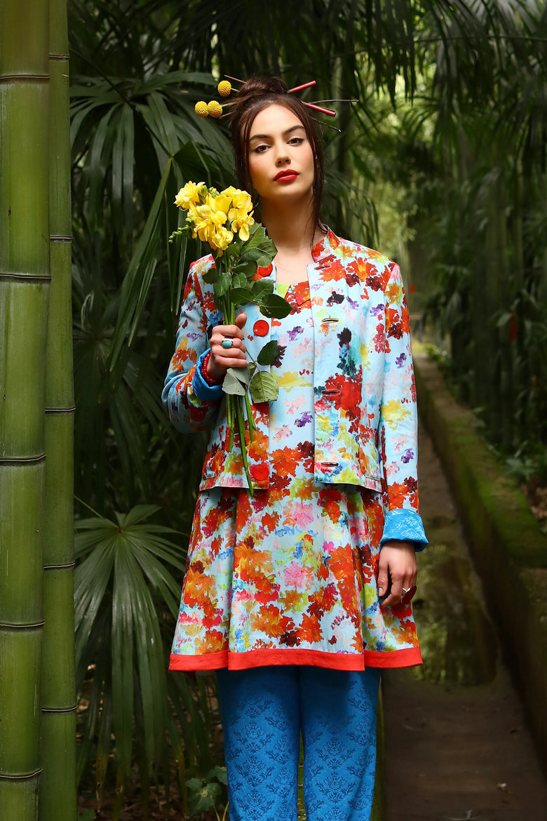 vêtement artist la marque robe-courte-botania