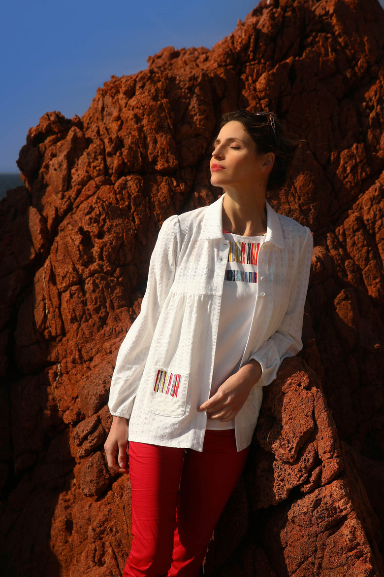 vêtement artist la marque veste-romance