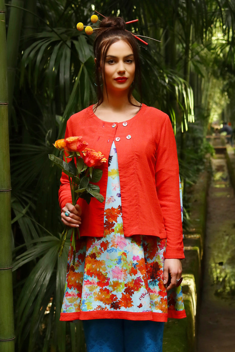 vêtement artist la marque robe-courte-botania