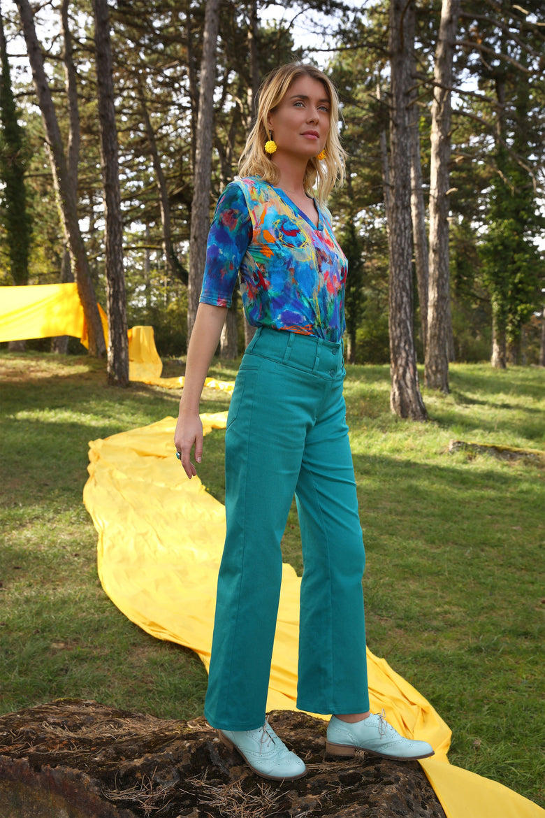 vêtement artist la marque le-pantalon-bleu-ecoutons-nos-paysages