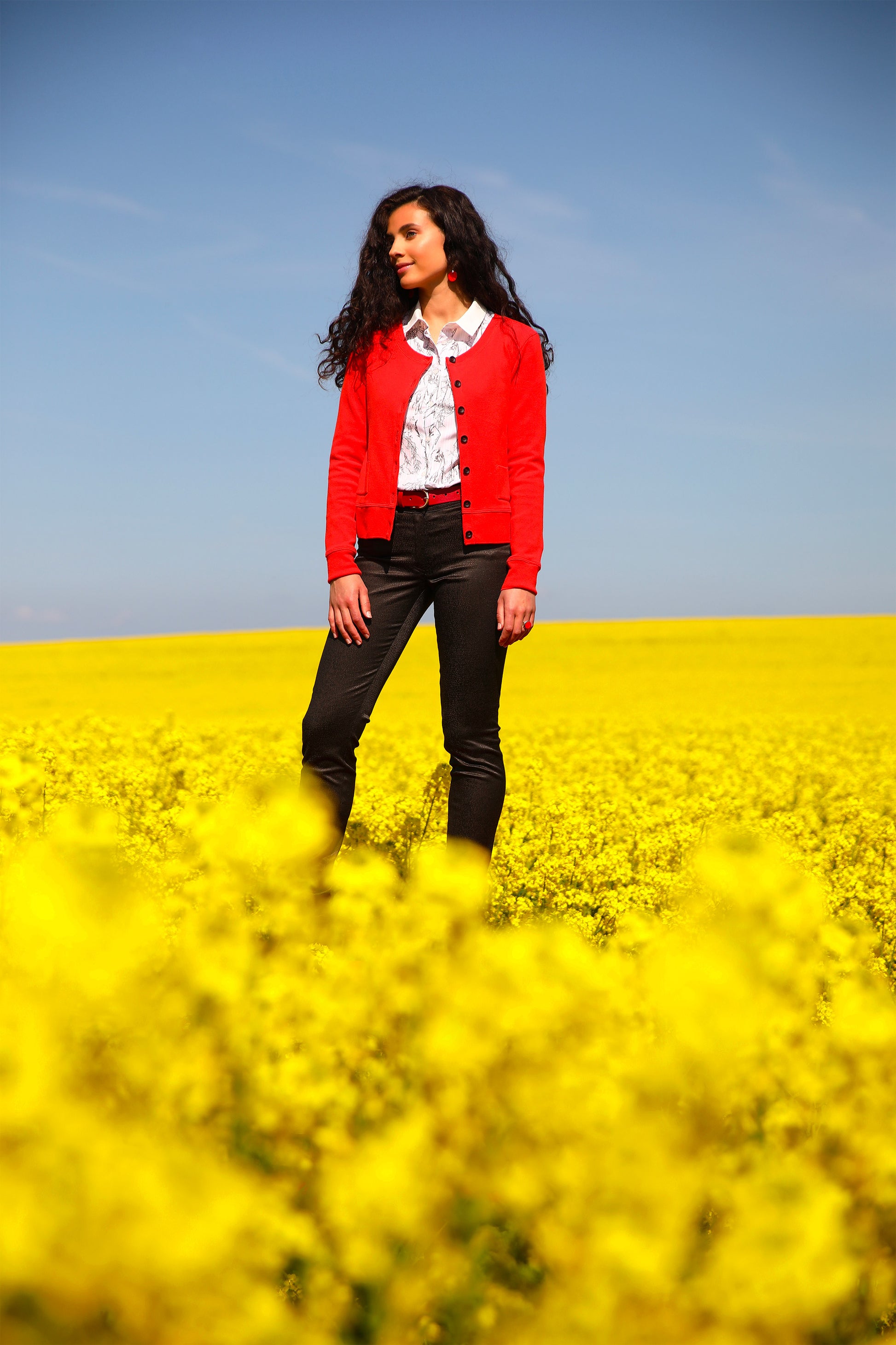 THE KNITTED CARDIGAN | THE WILD GRASS