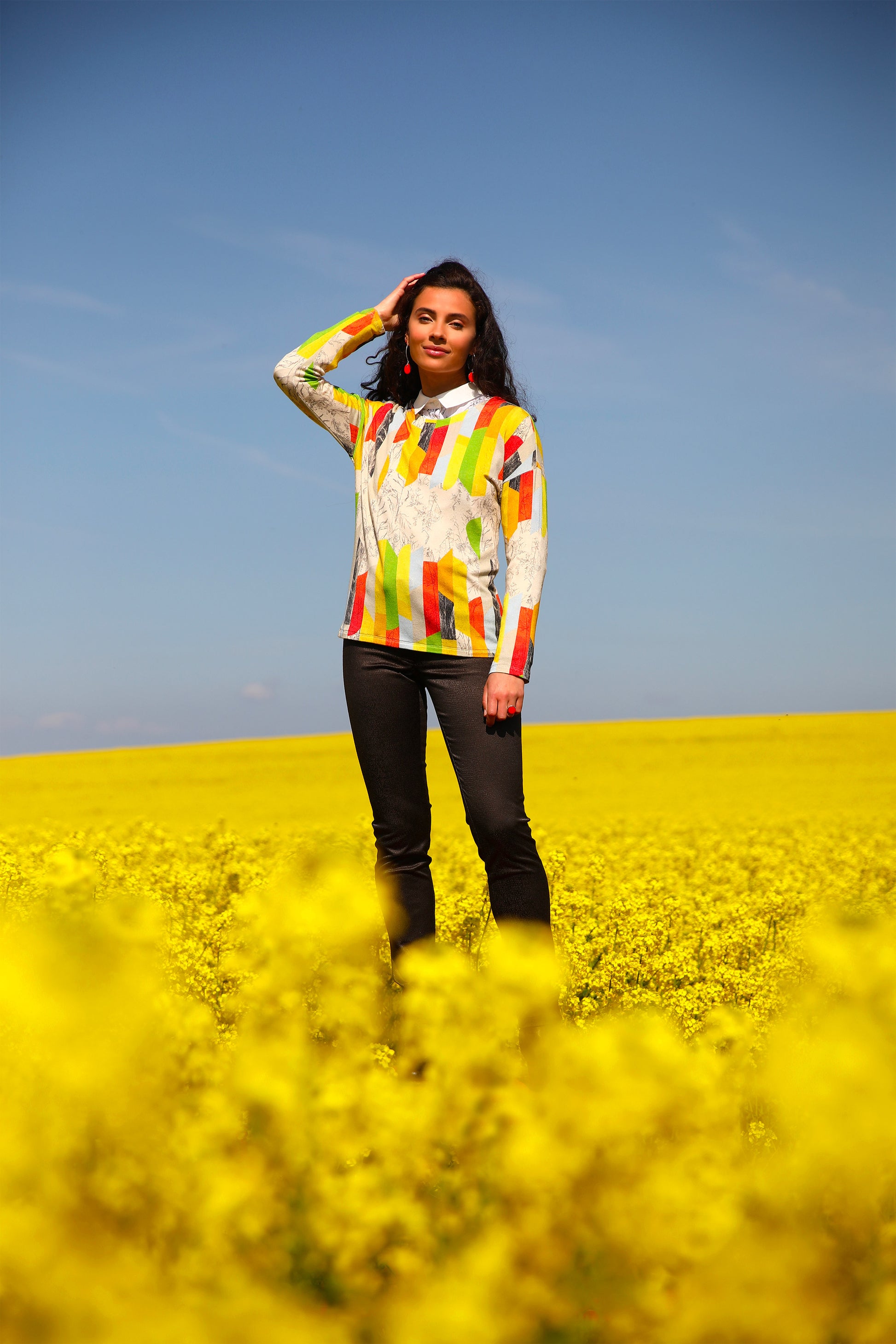 LE PULL IMPRIMÉ | LES HERBES FOLLES