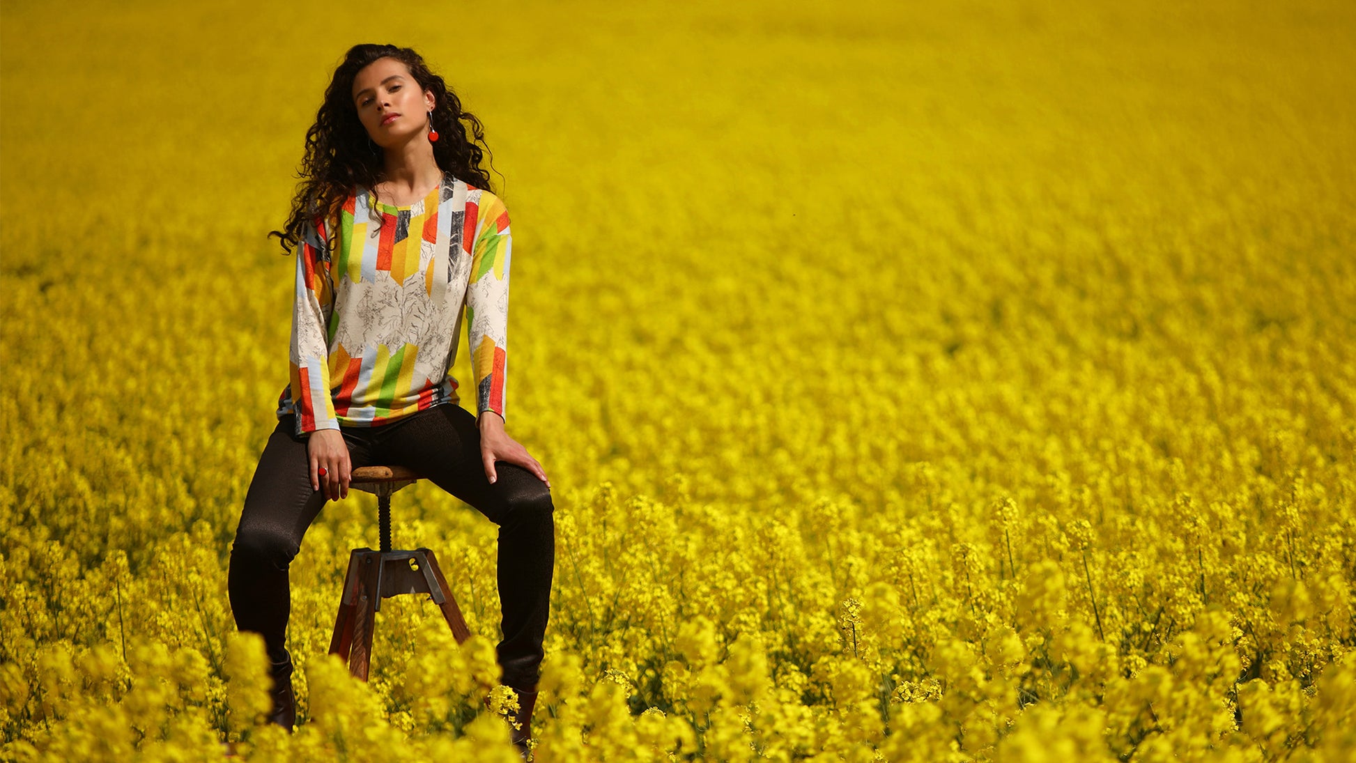 LE PULL IMPRIMÉ | LES HERBES FOLLES