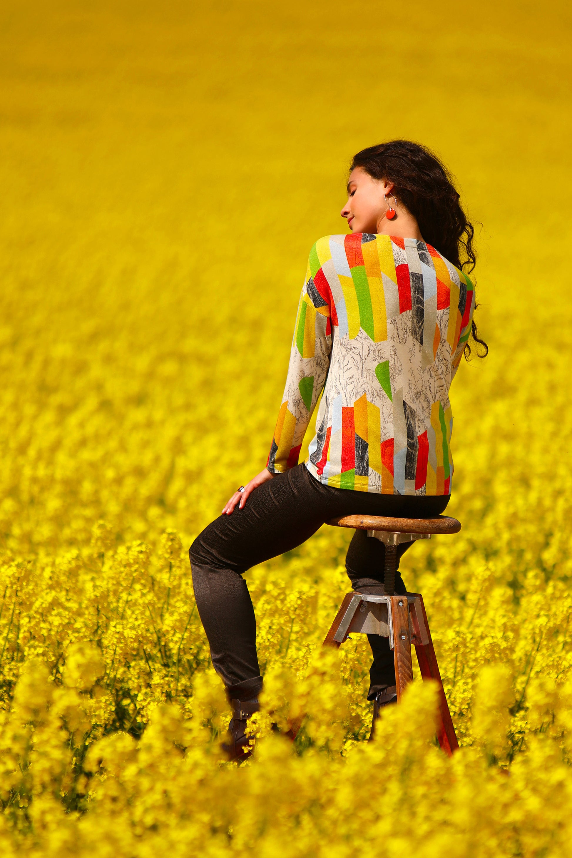 LE PULL IMPRIMÉ | LES HERBES FOLLES