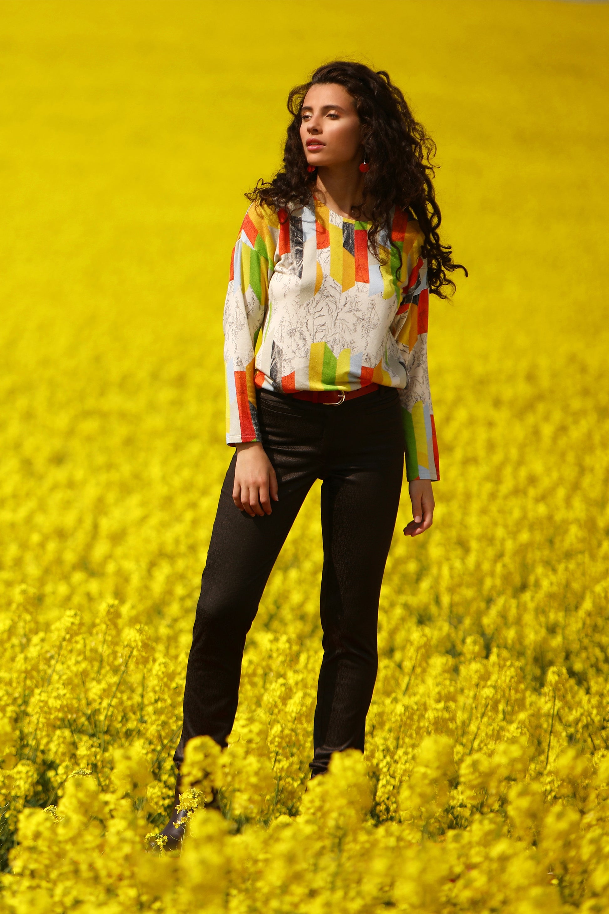 LE PULL IMPRIMÉ | LES HERBES FOLLES