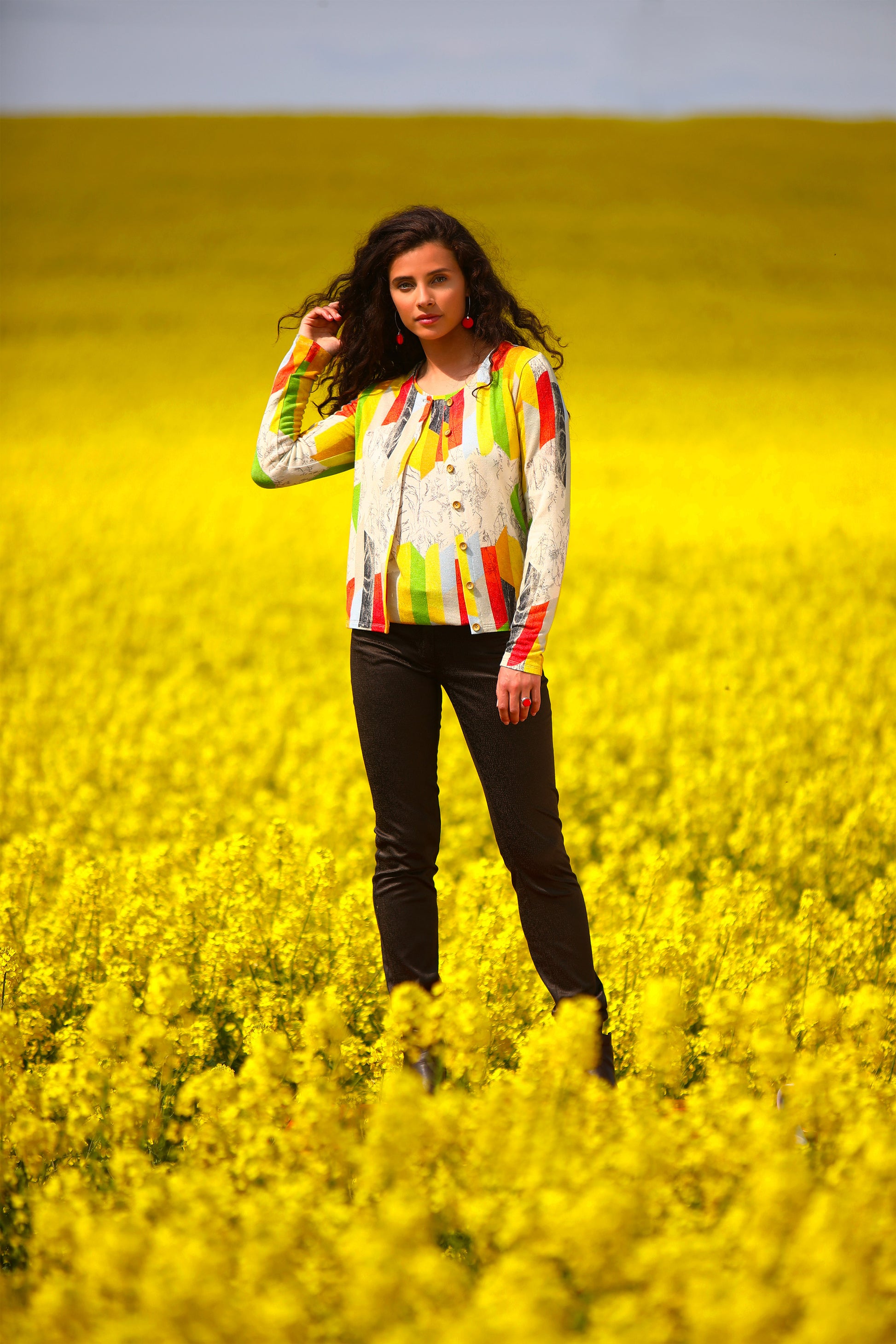 LE CARDIGAN IMPRIMÉ | LES HERBES FOLLES